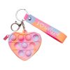 Tech & Toys Smiggle Popem Popit Poppies | Heart Poppies Pouch Keyring