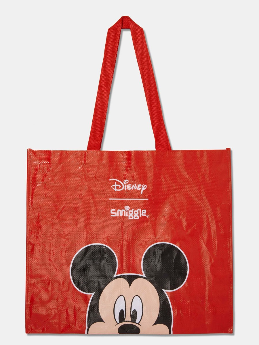 Bags Smiggle Reusable Bags | Mickey & Minnie Mouse Large Reuse Me Bag