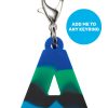 Bags Smiggle Add-On Keyrings | Blue Add-On Mini Alpha Keyring