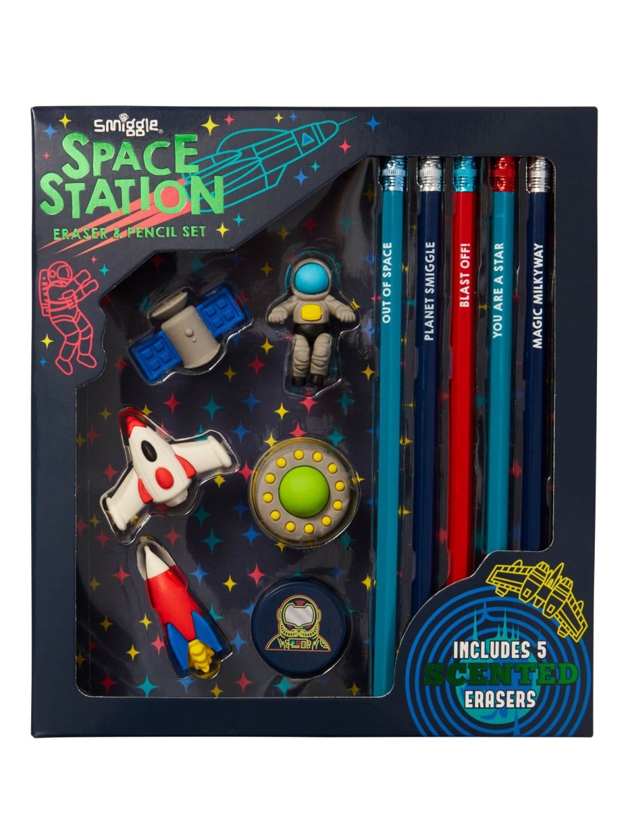 Stationery Smiggle Stationery Gift Packs | Eraser Pencil Gift Pack