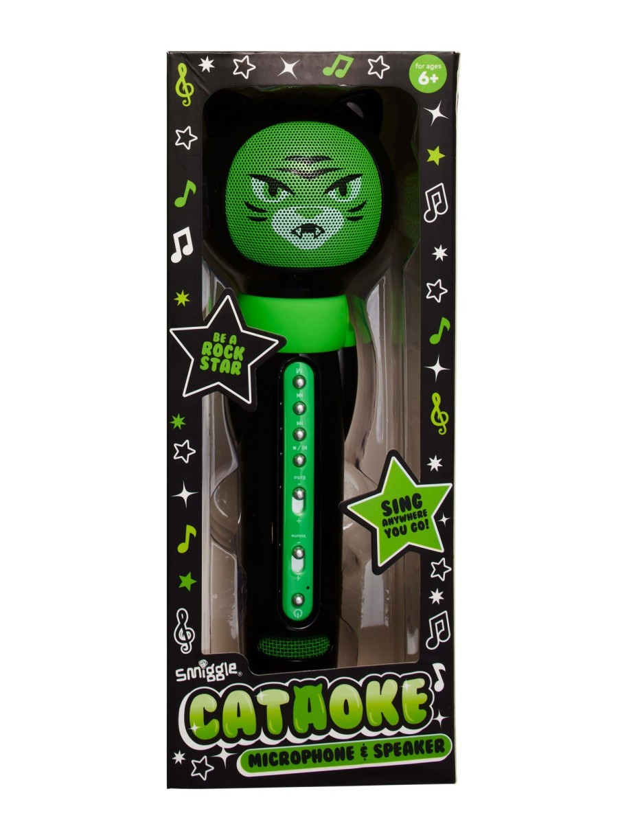 Tech & Toys Smiggle Speakers | Cataoke Cat Karaoke Speaker Microphone