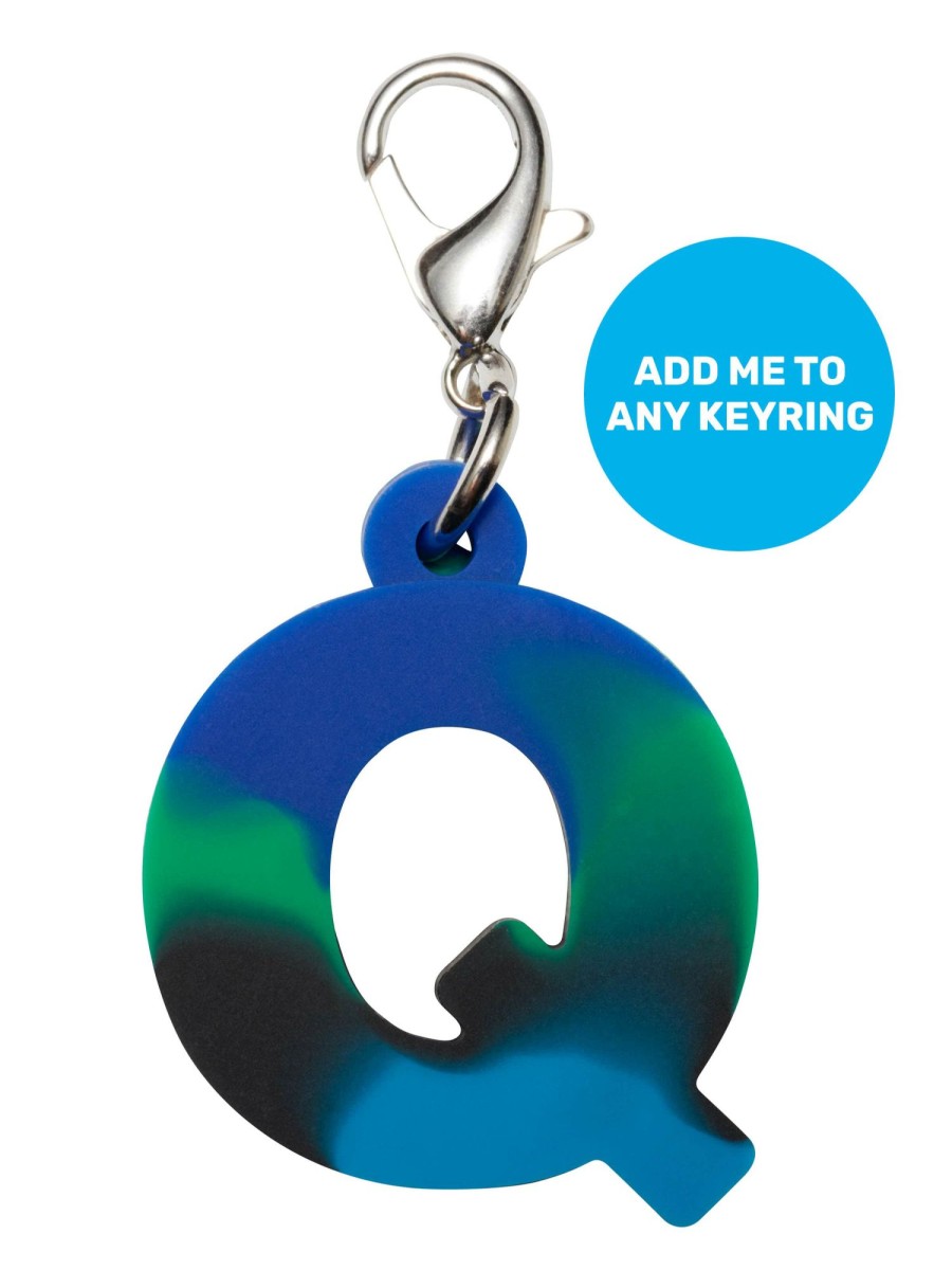 Bags Smiggle Add-On Keyrings | Blue Add-On Mini Alpha Keyring