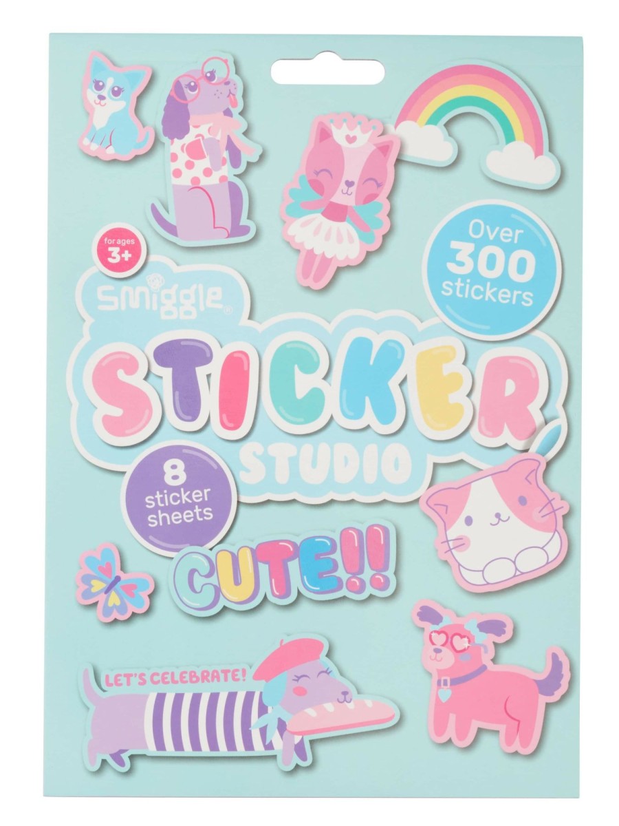 Tech & Toys Smiggle Activity Books & Diy Kits | Sticker Studio Book