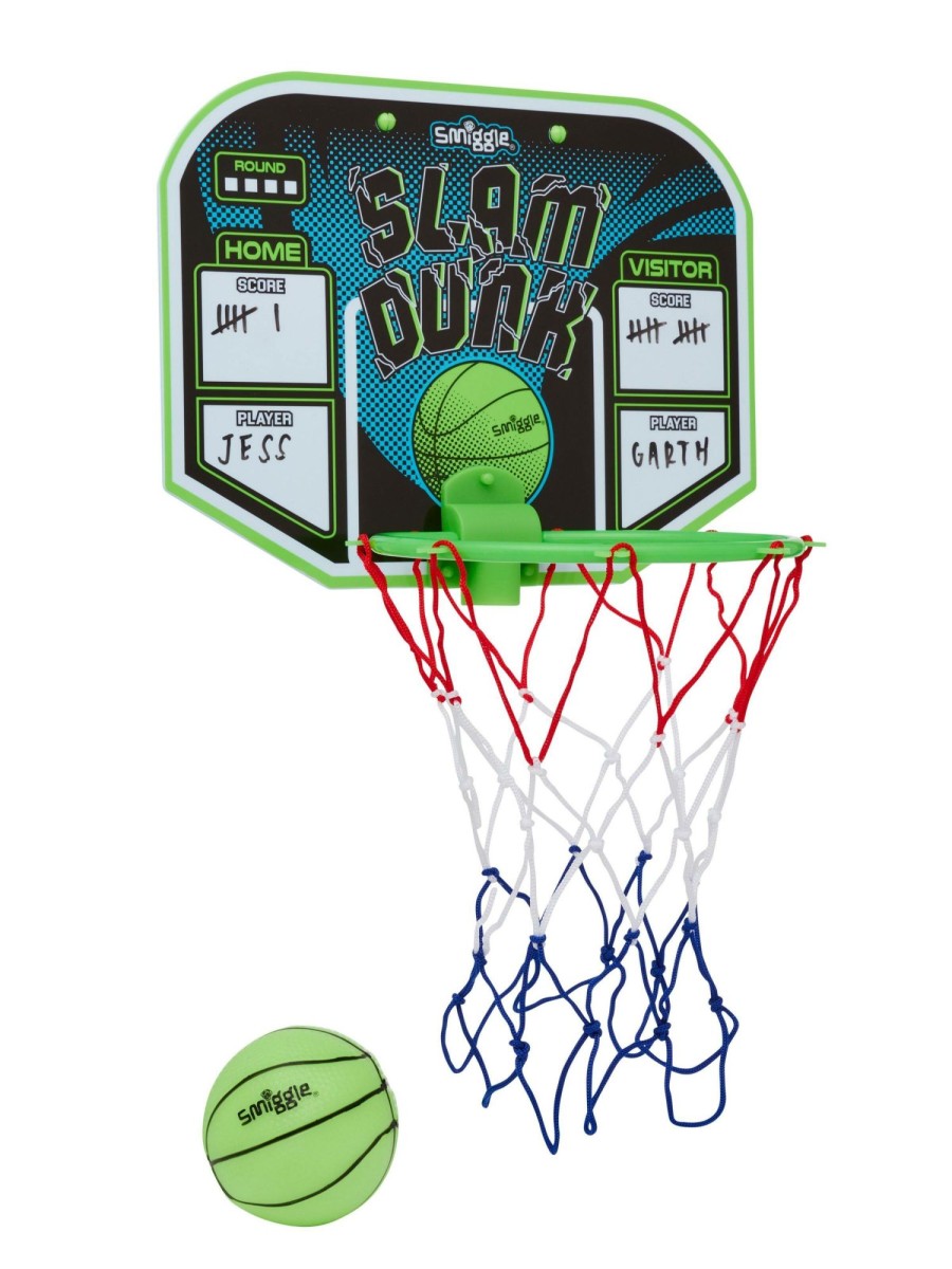 Tech & Toys Smiggle Toys & Games | Slam Dunk Glow In The Dark Basketball Set