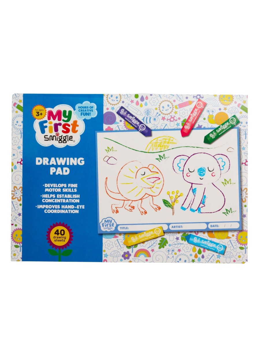 Tech & Toys Smiggle Activity Books & Diy Kits | My First Smiggle Sketch Book