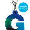 Bags Smiggle Add-On Keyrings | Blue Add-On Mini Alpha Keyring