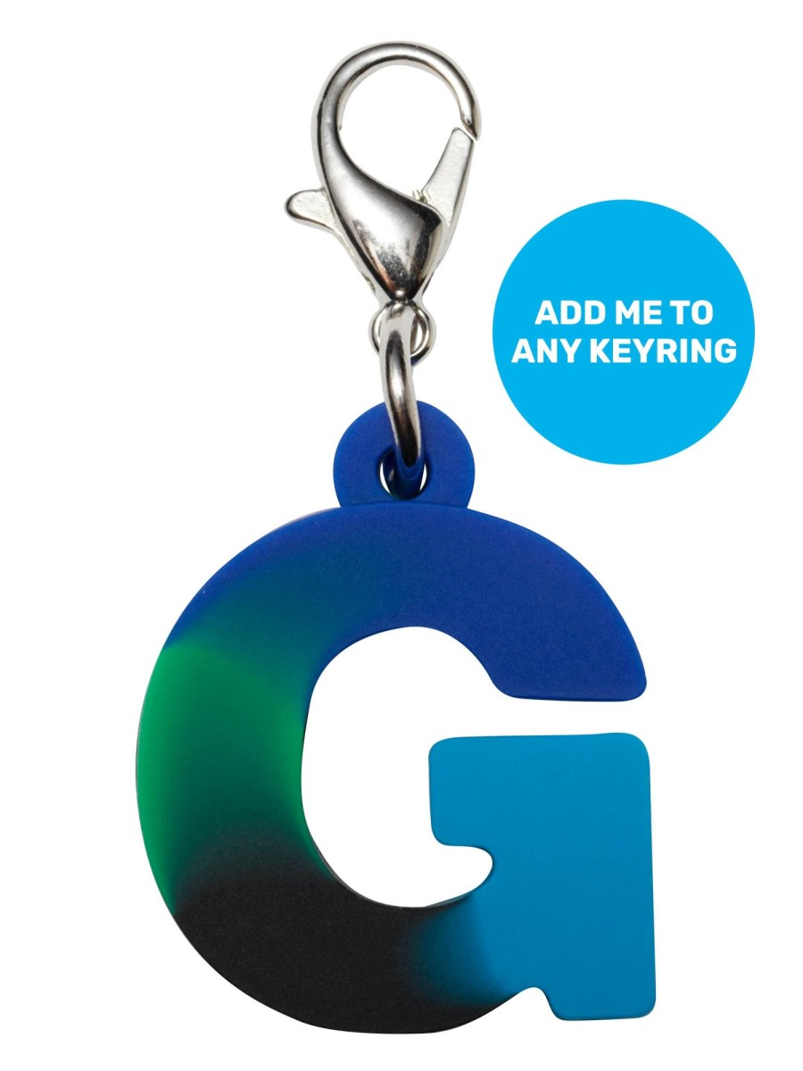 Bags Smiggle Add-On Keyrings | Blue Add-On Mini Alpha Keyring