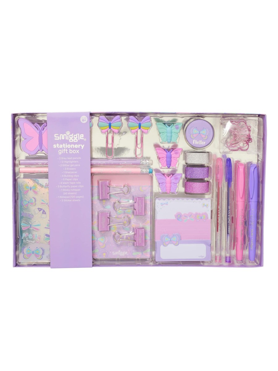 Stationery Smiggle Stationery Gift Packs | Flutter Stationery Gift Box