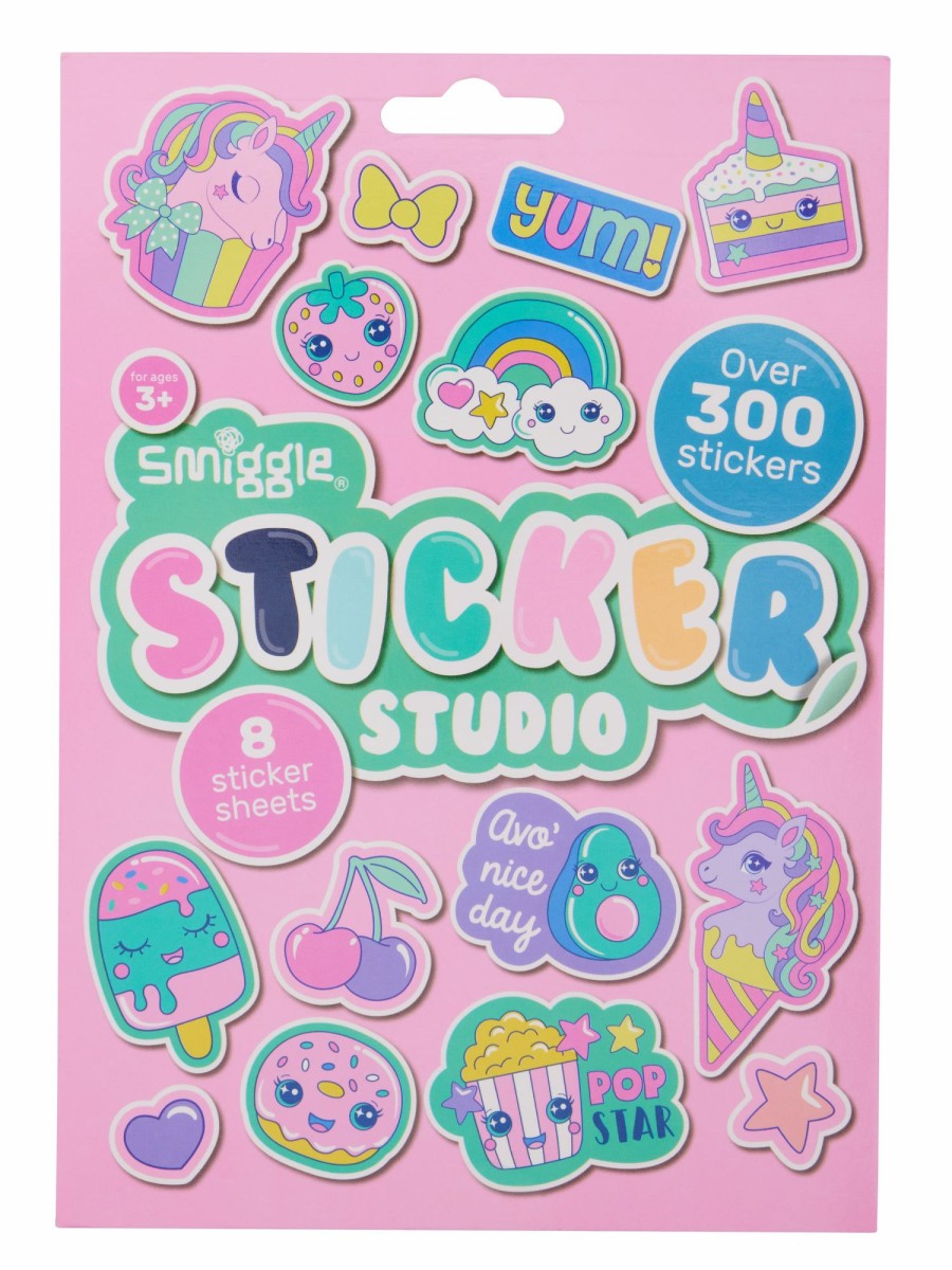 Tech & Toys Smiggle Activity Books & Diy Kits | Sticker Studio Book