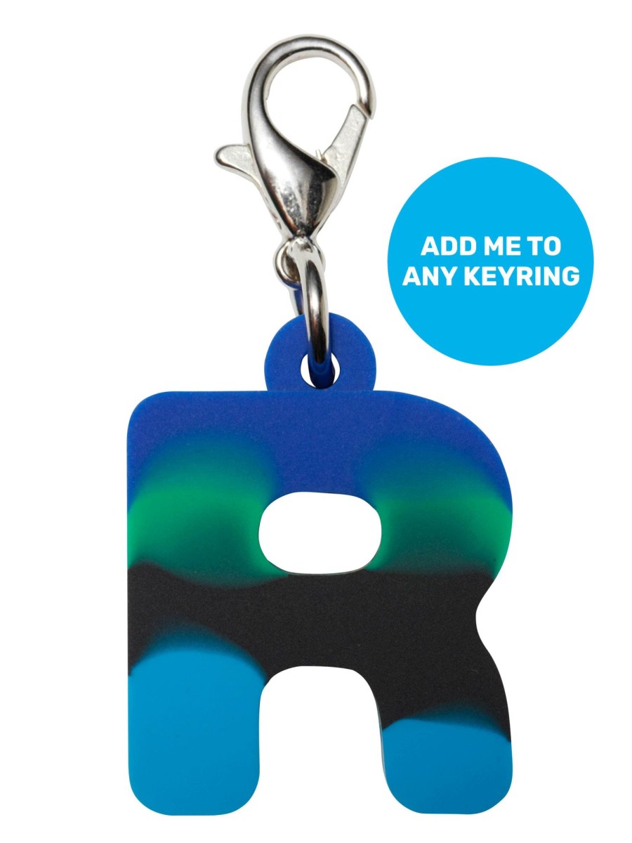 Bags Smiggle Add-On Keyrings | Blue Add-On Mini Alpha Keyring