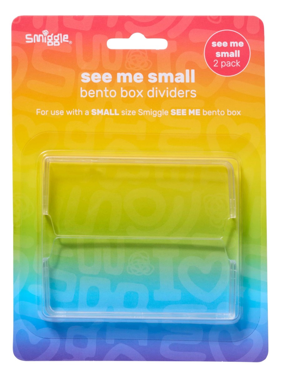 Food & Drink Smiggle Bento Lunchboxes | Replacement See Me Bento Lunchbox Dividers X2