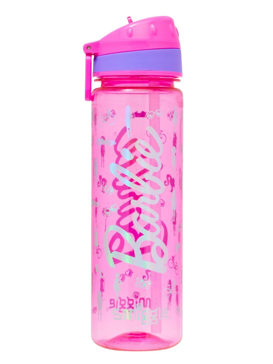 Food & Drink Smiggle Plastic Drink Bottles | Barbie Drink Up Plastic Drink Bottle 650Ml