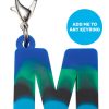 Bags Smiggle Add-On Keyrings | Blue Add-On Mini Alpha Keyring