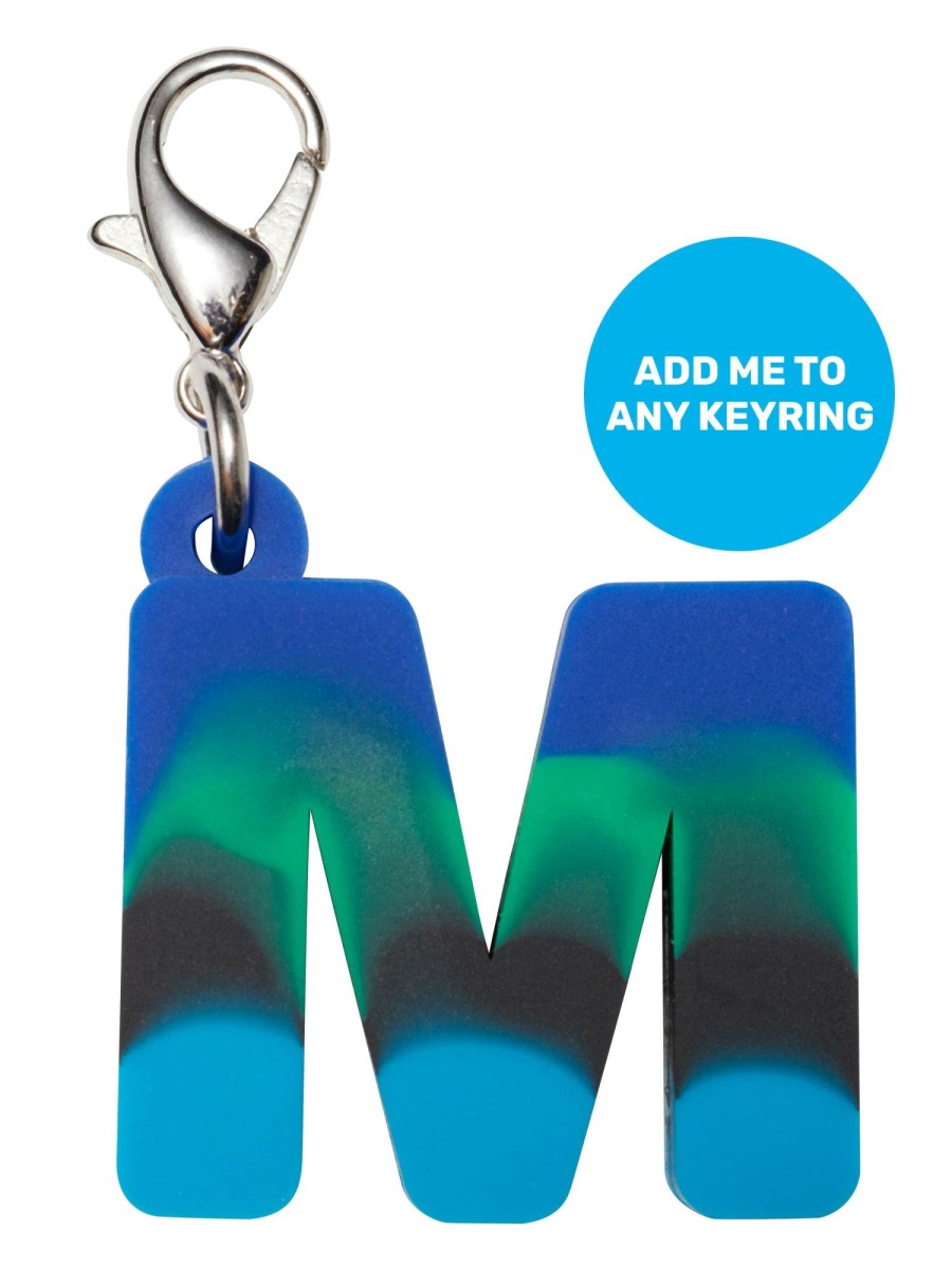 Bags Smiggle Add-On Keyrings | Blue Add-On Mini Alpha Keyring