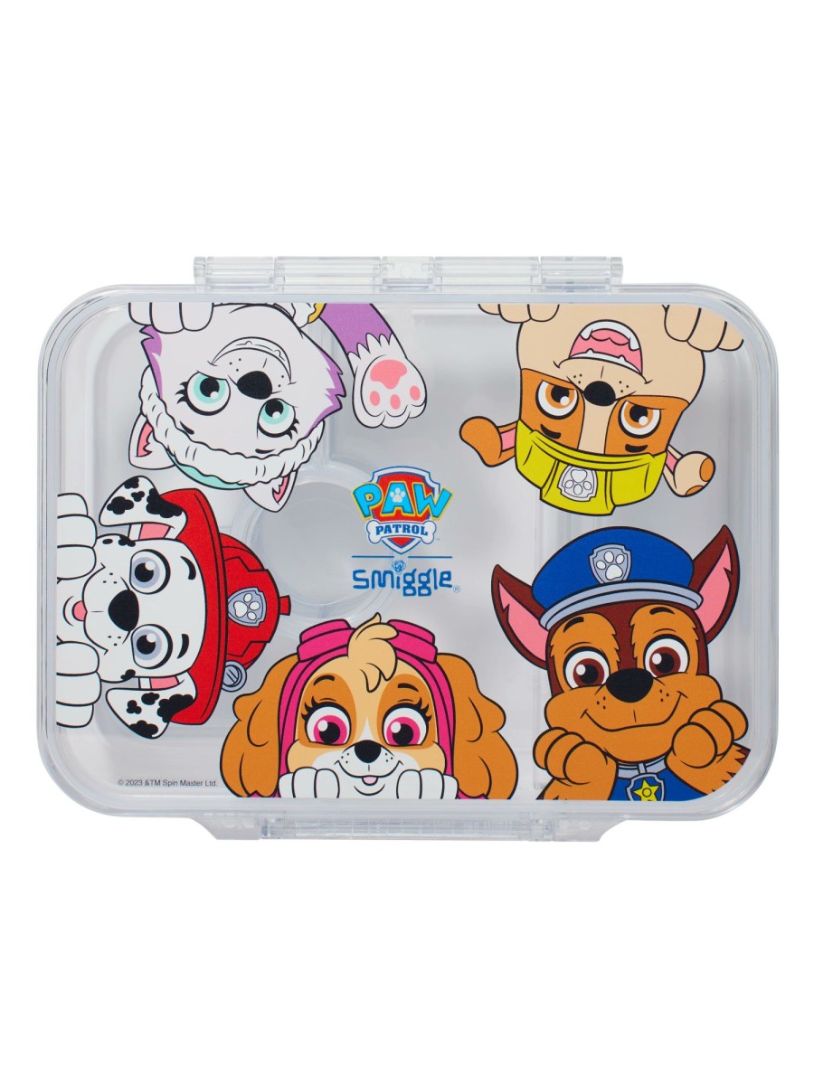 Food & Drink Smiggle Bento Lunchboxes | Paw Patrol Medium See Me Bento Lunchbox