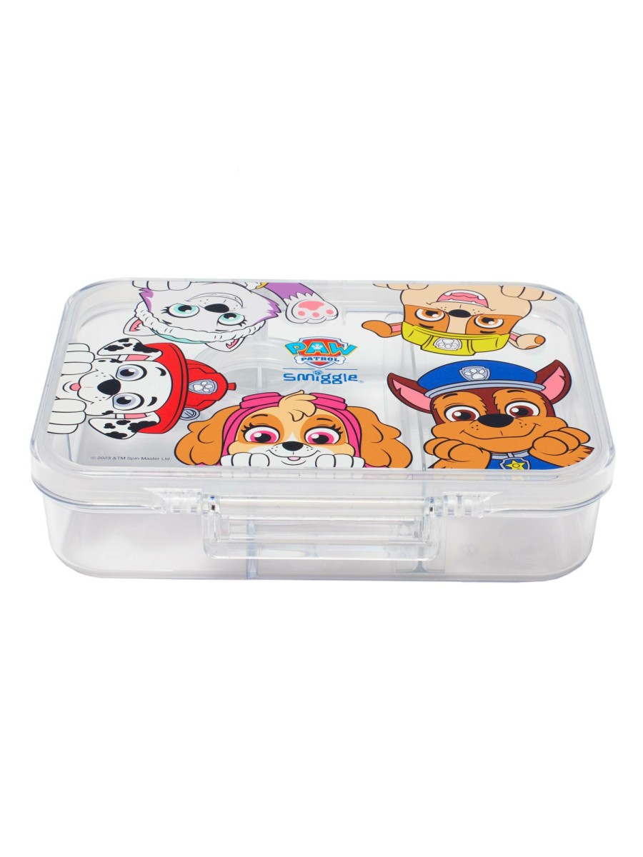 Food & Drink Smiggle Bento Lunchboxes | Paw Patrol Medium See Me Bento Lunchbox