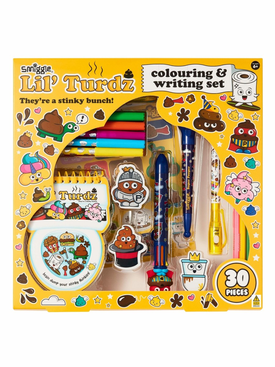 Stationery Smiggle Pens & Markers | Lil' Turdz Colouring And Writing Box Set