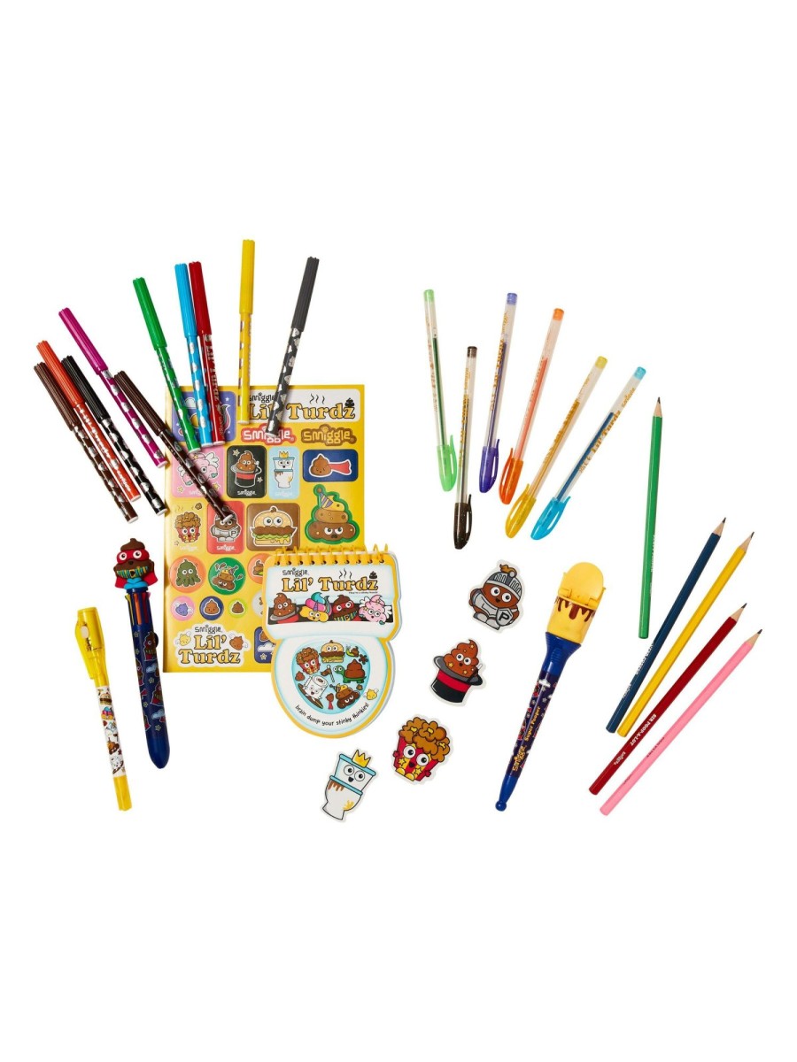 Stationery Smiggle Pens & Markers | Lil' Turdz Colouring And Writing Box Set