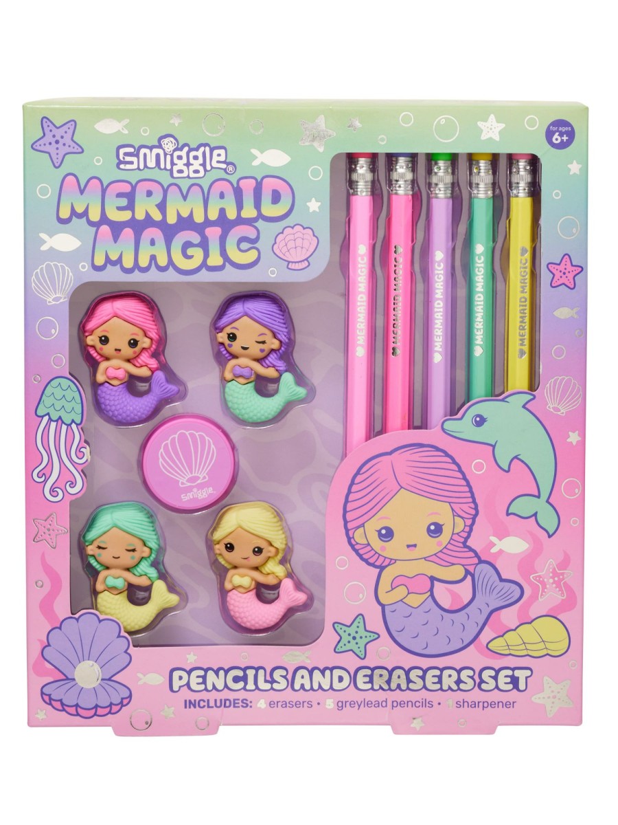 Stationery Smiggle Pencils | Pencils & Erasers Set