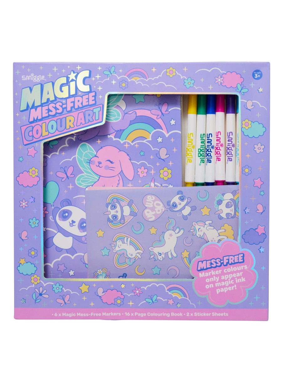 Stationery Smiggle Stationery Gift Packs | Blast Off Mess-Free Colour Art