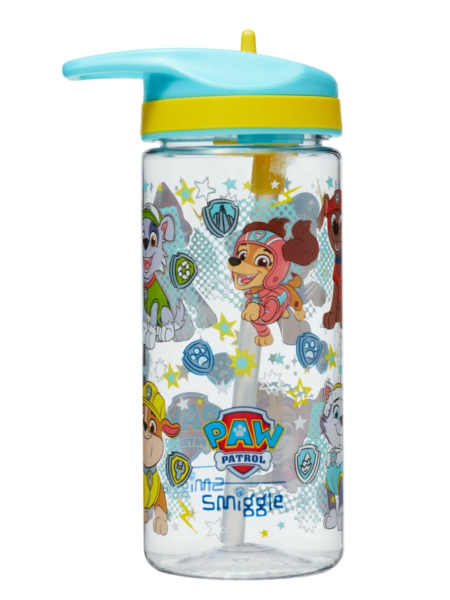 Food & Drink Smiggle Plastic Drink Bottles | Paw Patrol Junior Drink Bottle 440Ml