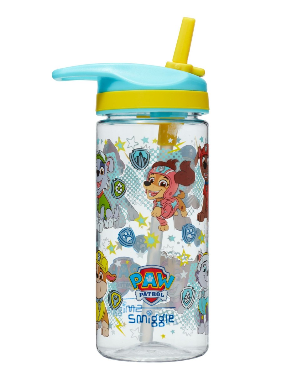 Food & Drink Smiggle Plastic Drink Bottles | Paw Patrol Junior Drink Bottle 440Ml