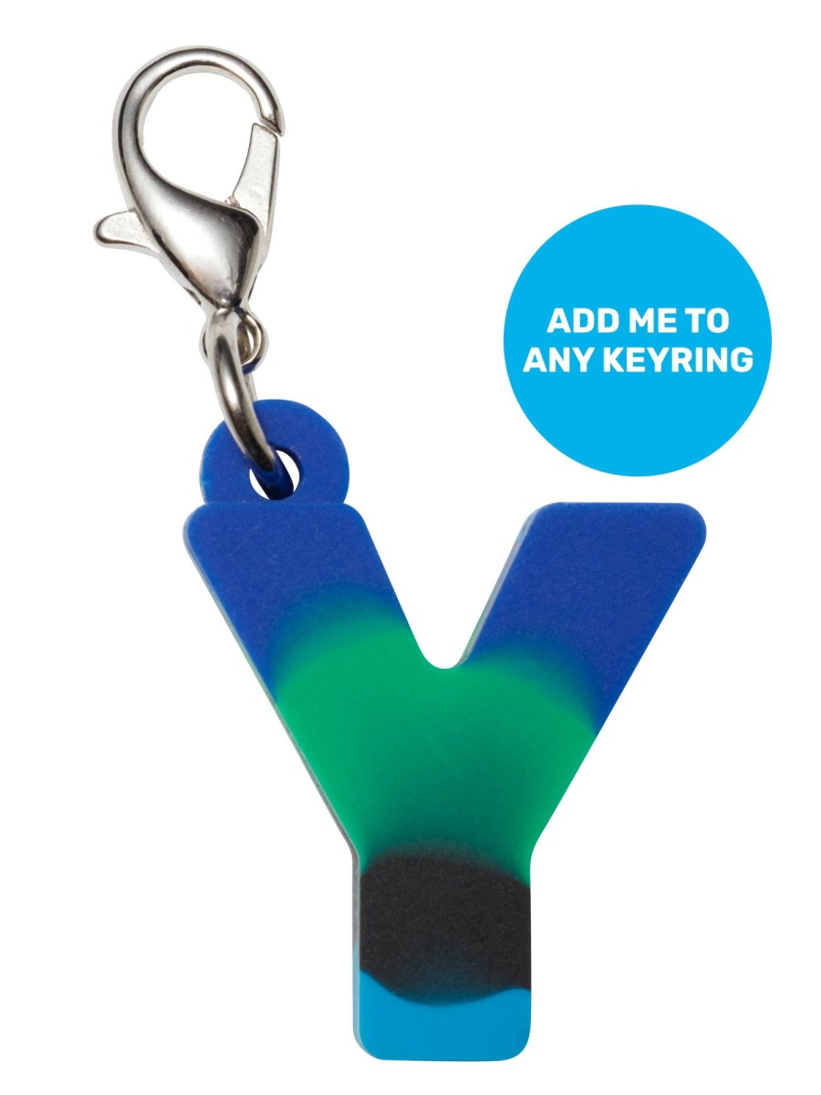 Bags Smiggle Add-On Keyrings | Blue Add-On Mini Alpha Keyring