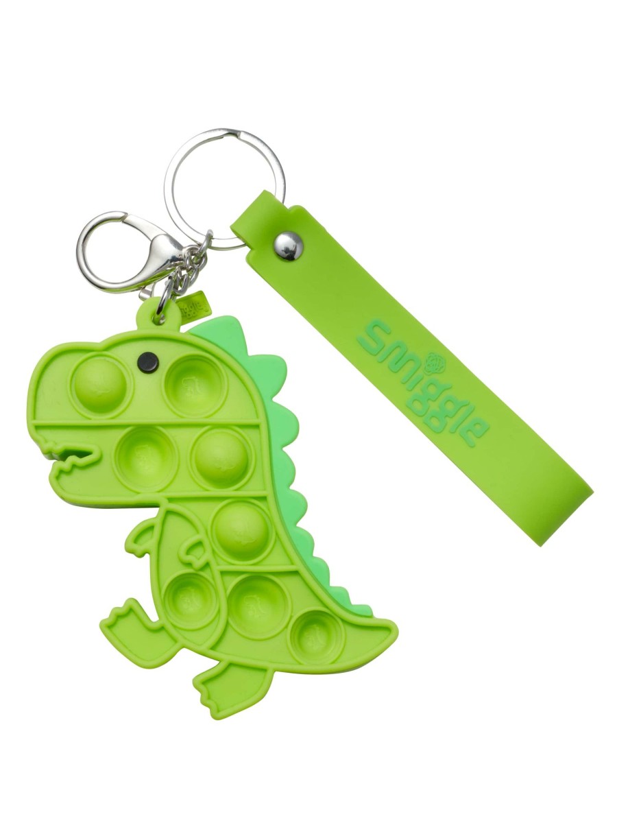 Tech & Toys Smiggle Popem Popit Poppies | Dino Poppies Pouch Keyring