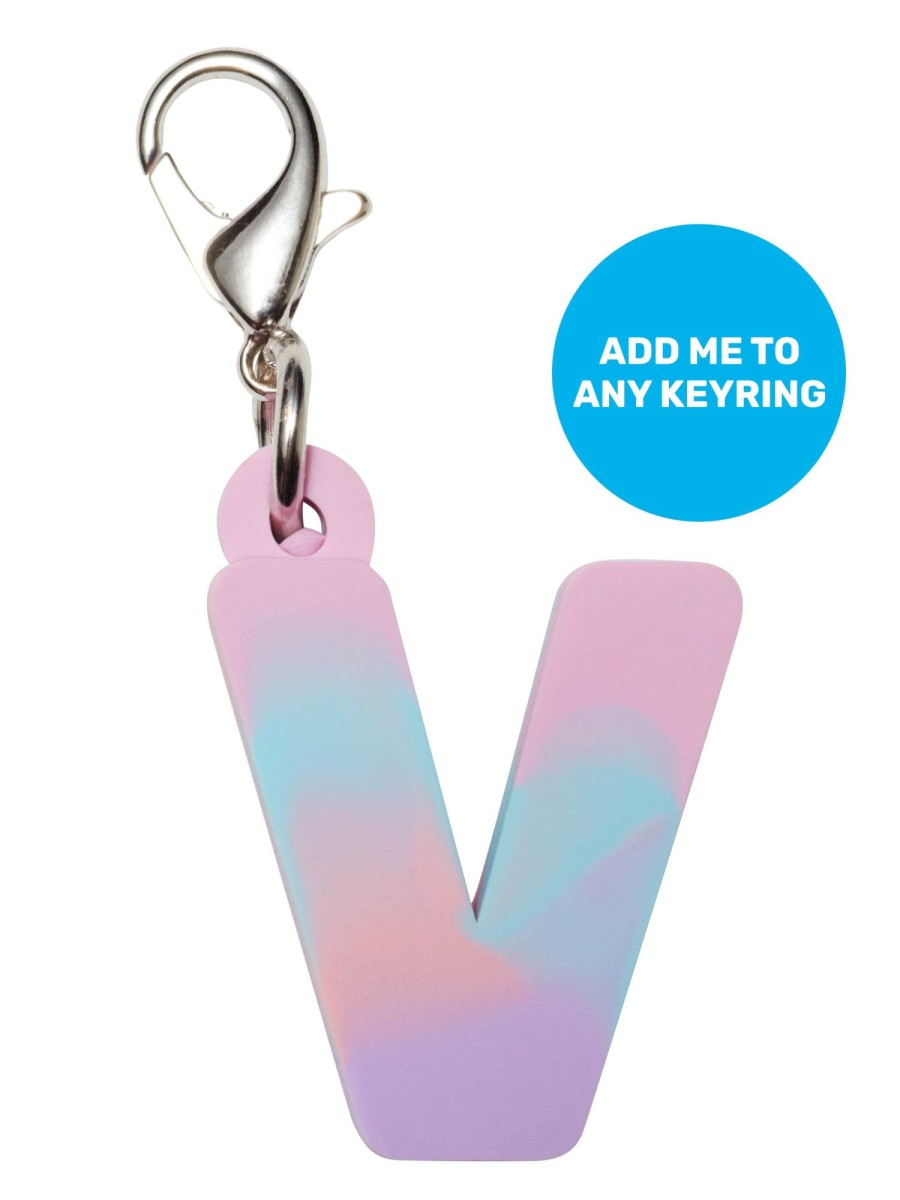 Bags Smiggle Add-On Keyrings | Pink Add-On Mini Alpha Keyring