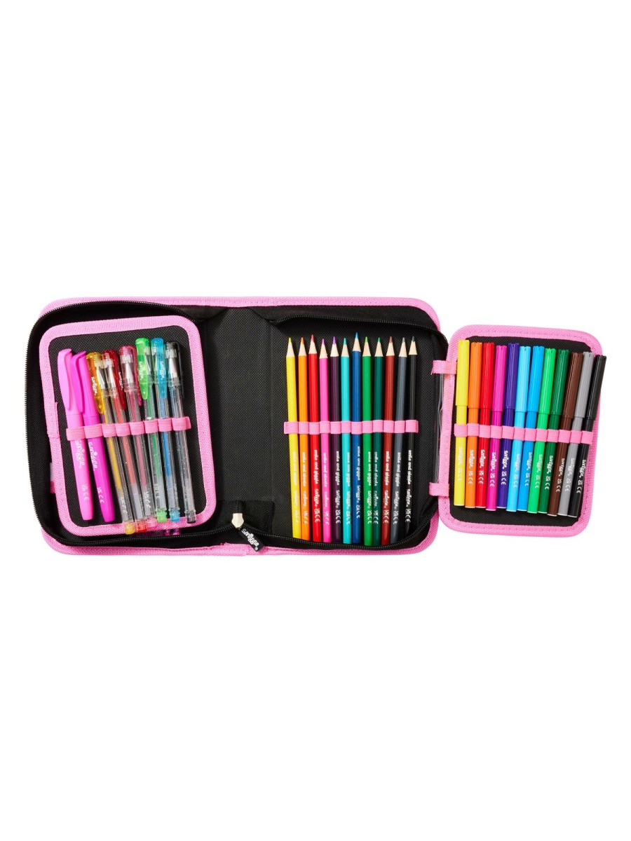 Stationery Smiggle Filled Pencil Cases | Away Midi Stationery Gift Pack