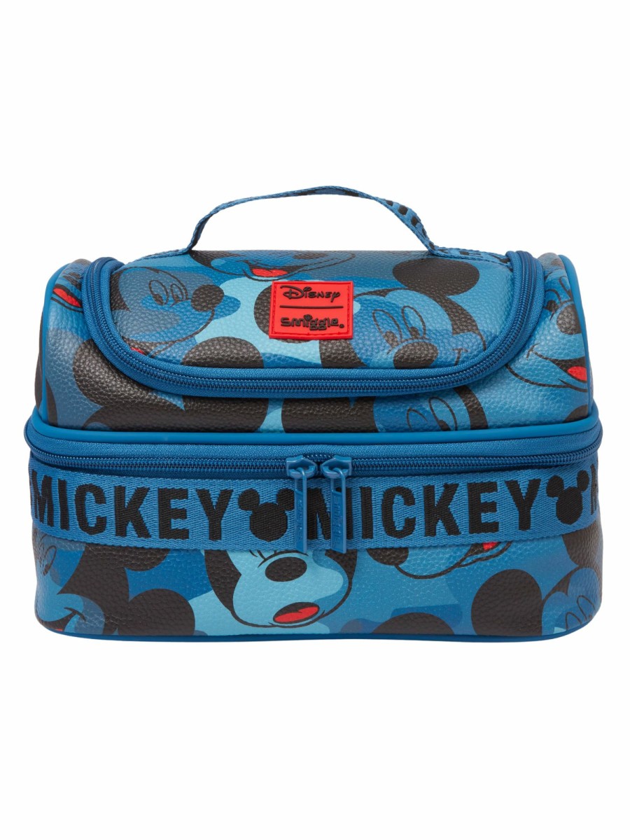 Food & Drink Smiggle Double Decker Lunchboxes | Mickey Mouse Double Decker Lunchbox