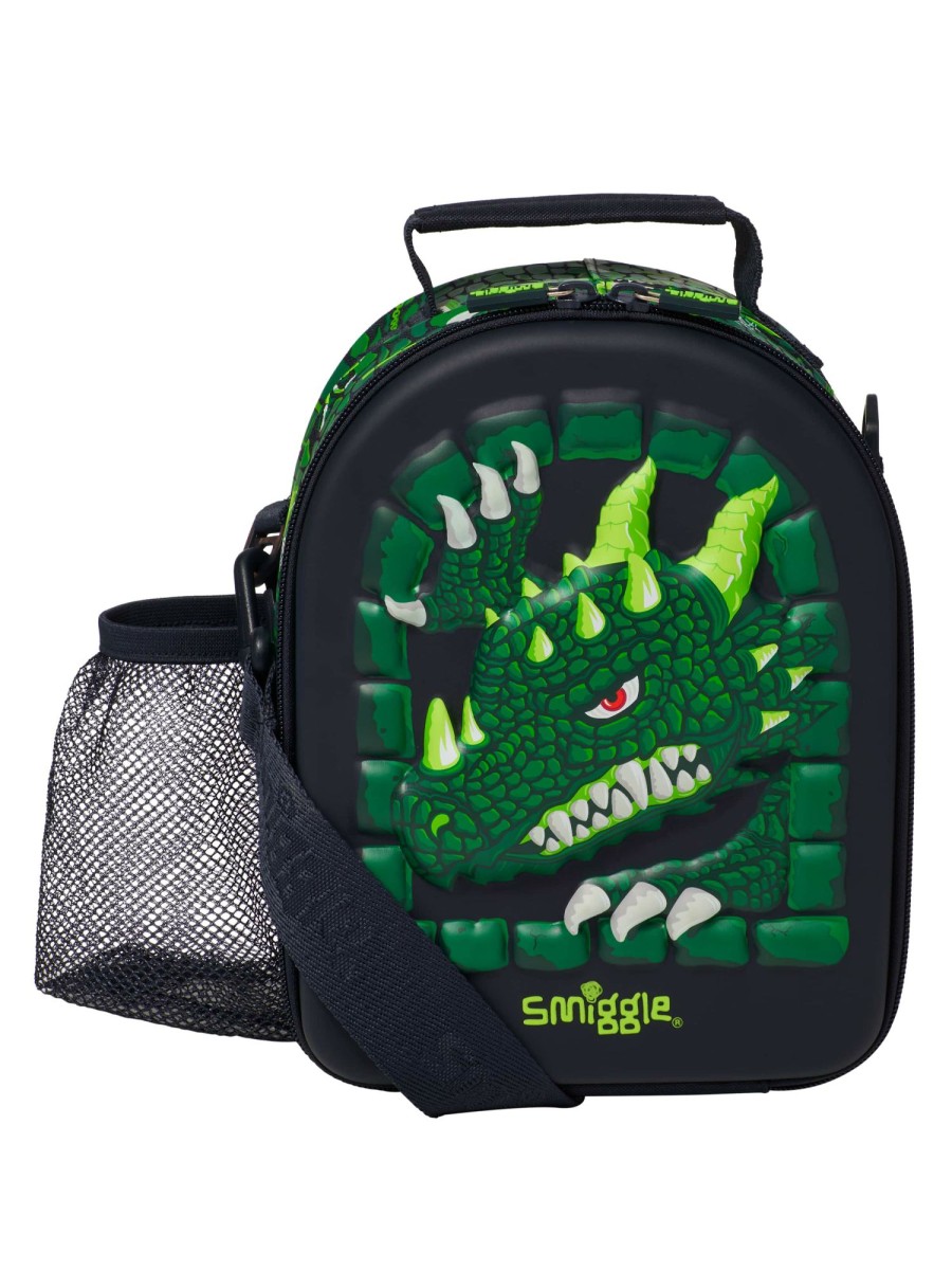 Food & Drink Smiggle Hardtop Lunchboxes | Hi There Hardtop Curve Lunchbox With Strap