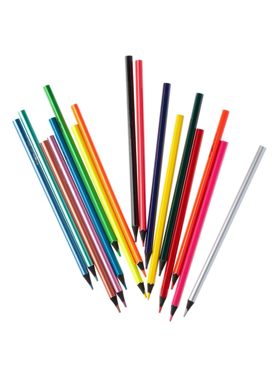 Stationery Smiggle Stationery Gift Packs | Multi Pack Colour Pencils X18