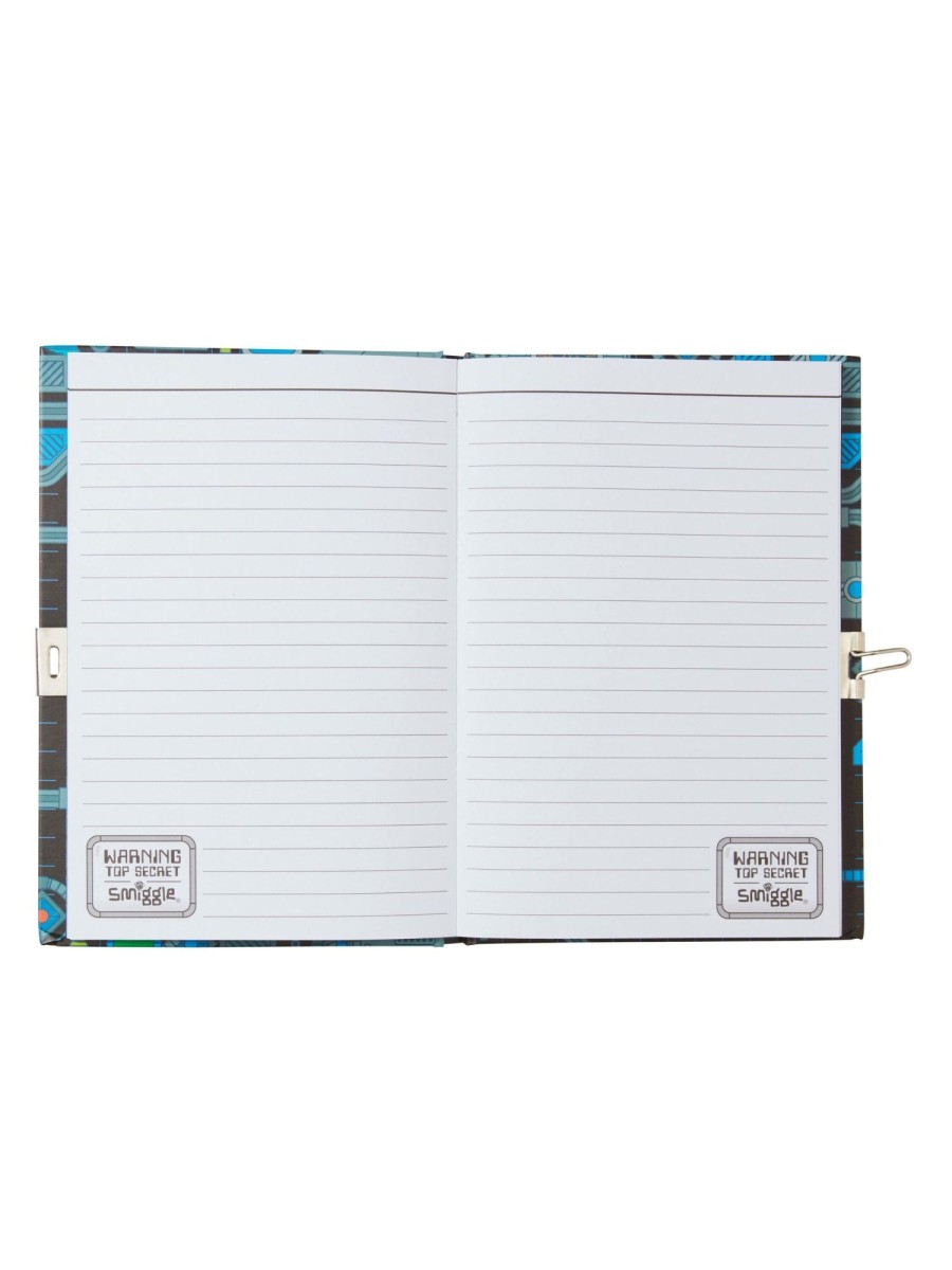 Stationery Smiggle Notebooks | Secret A5 Lockable Notebook With Spy Pen