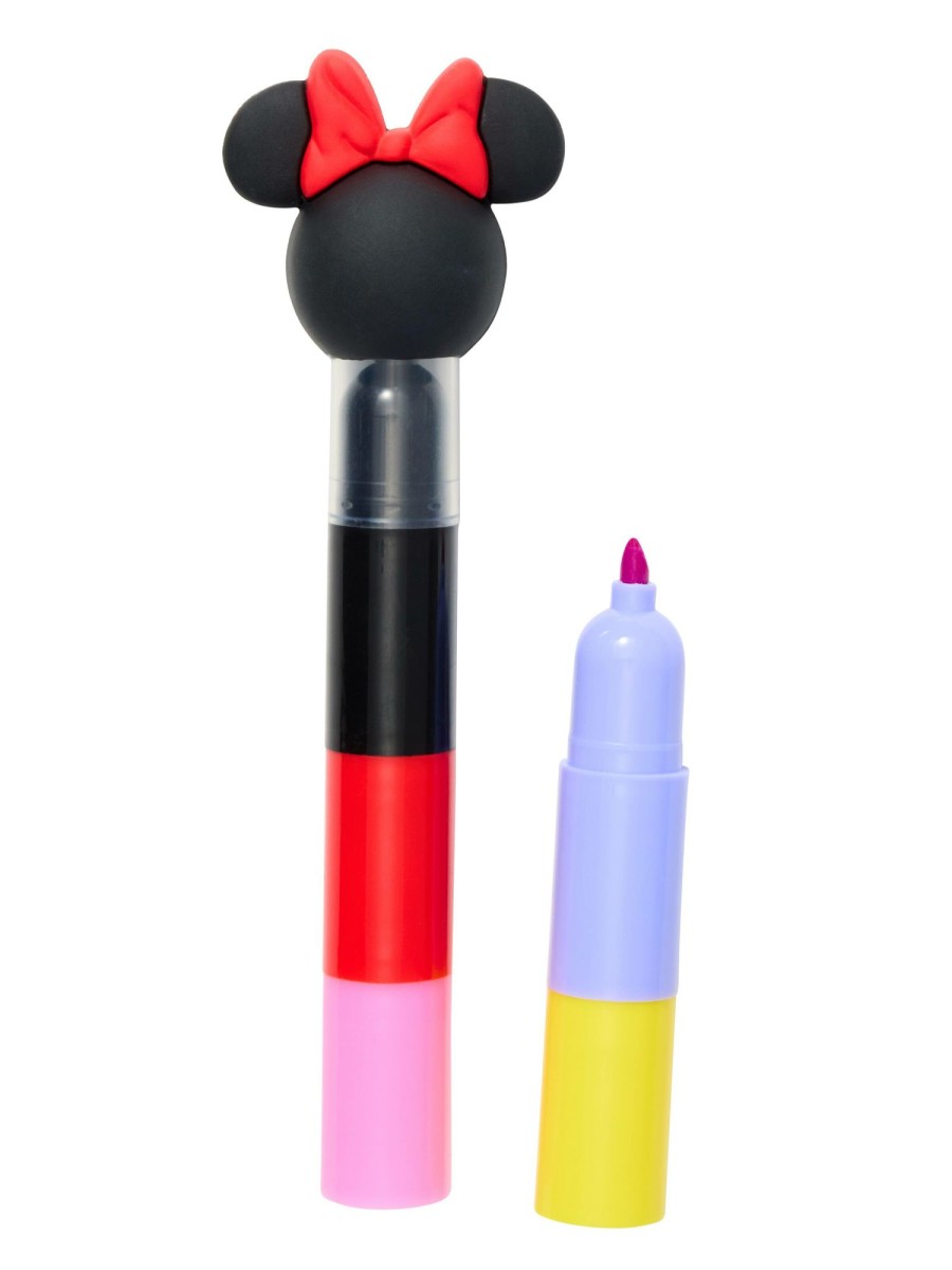 Stationery Smiggle Pens & Markers | Minnie Mouse Stack Em Marker With Topper