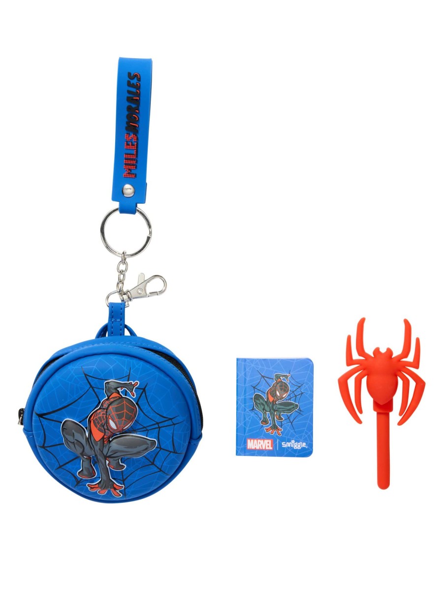 Bags Smiggle Mini Pen Pal Keyrings | Spider-Man Mini Pen Pals Notepad Keyring