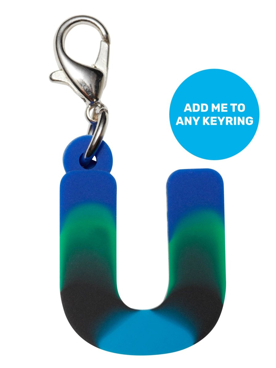 Bags Smiggle Add-On Keyrings | Blue Add-On Mini Alpha Keyring