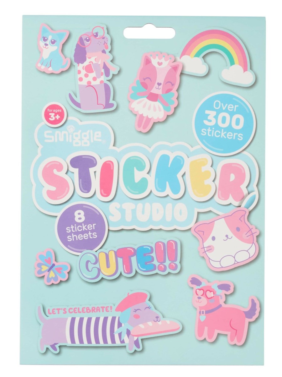 Tech & Toys Smiggle Activity Books & Diy Kits | Sticker Studio Book