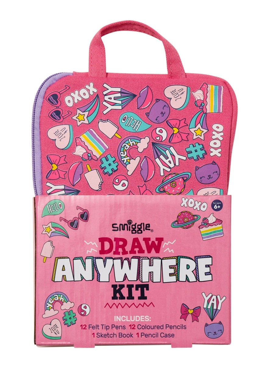 Tech & Toys Smiggle Activity Books & Diy Kits | Draw Anywhere Kit