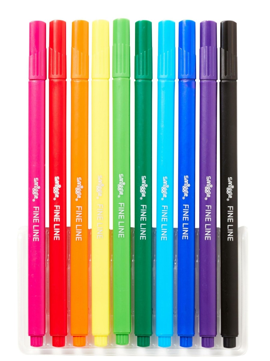 Stationery Smiggle Pens & Markers | Precision Fineline Pen Pack X10