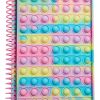 Tech & Toys Smiggle Popem Popit Poppies | Popem Popit Poppies A5 Notebook