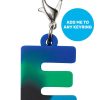 Bags Smiggle Add-On Keyrings | Blue Add-On Mini Alpha Keyring