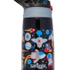 Food & Drink Smiggle Preschool Drink Bottles | Lets Play Junior Stainless Steel Flip Drink Bottle 400Ml