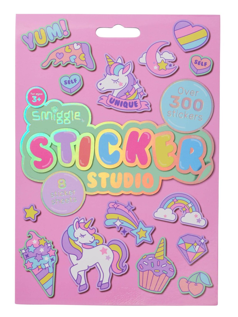 Tech & Toys Smiggle Activity Books & Diy Kits | Sticker Studio Book