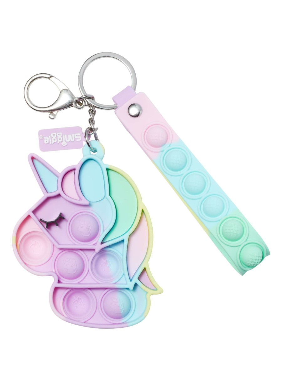 Bags Smiggle Novelty Keyrings | Popem Popit Poppies Unicorn Keyring