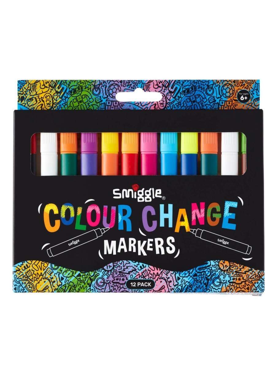 Stationery Smiggle Pens & Markers | Colour Change Markers X12