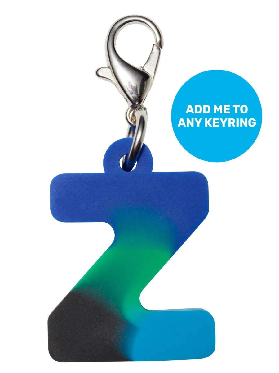 Bags Smiggle Add-On Keyrings | Blue Add-On Mini Alpha Keyring