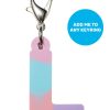 Bags Smiggle Add-On Keyrings | Pink Add-On Mini Alpha Keyring