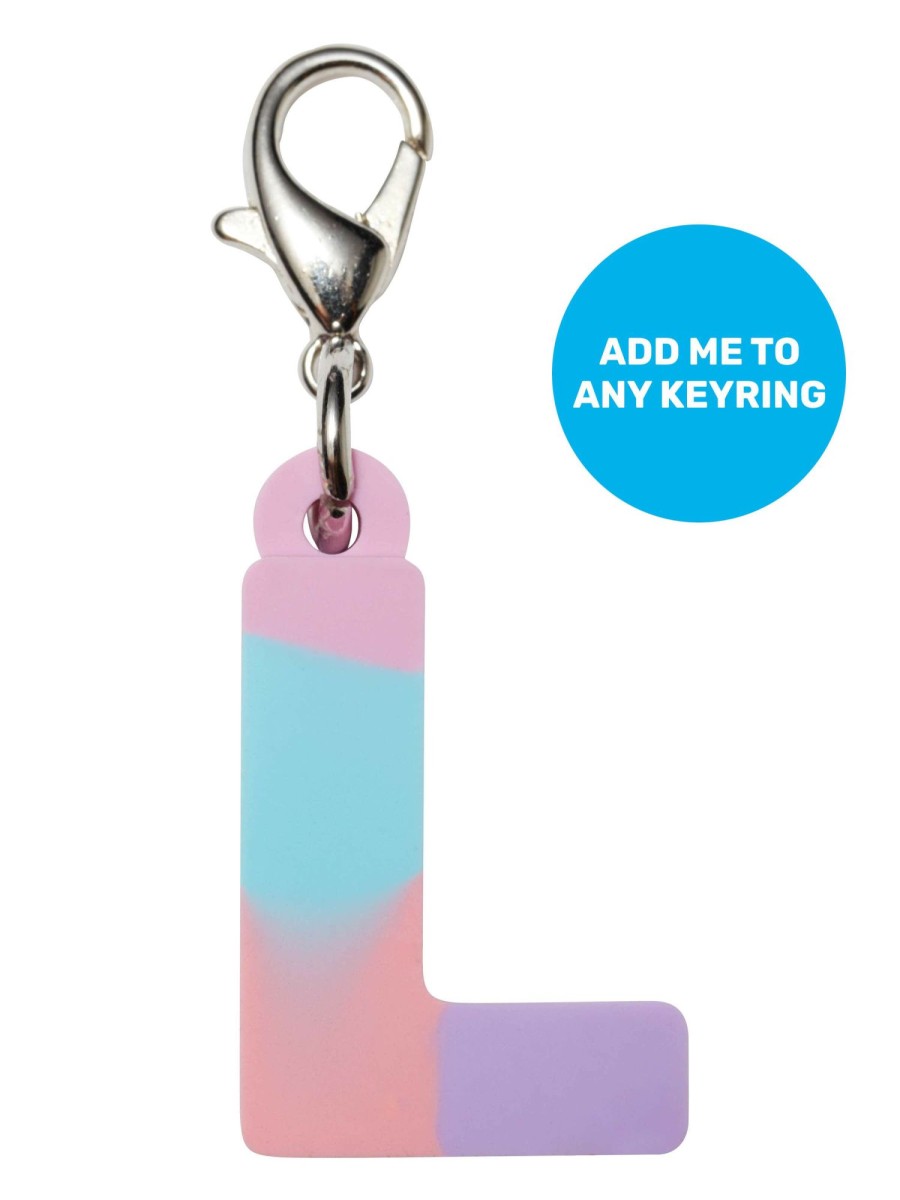 Bags Smiggle Add-On Keyrings | Pink Add-On Mini Alpha Keyring