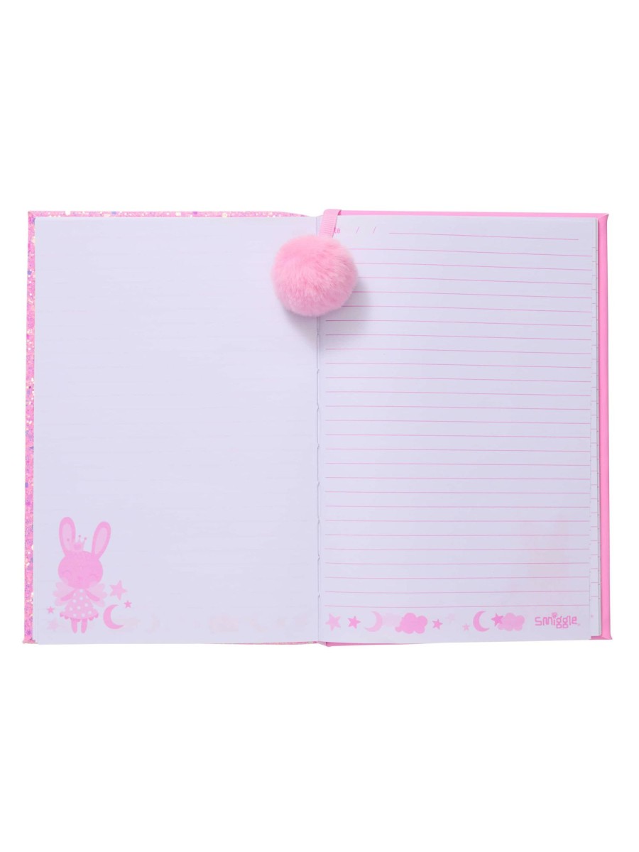 Stationery Smiggle Notebooks | Sequin Dreams Reversible A5 Notebook